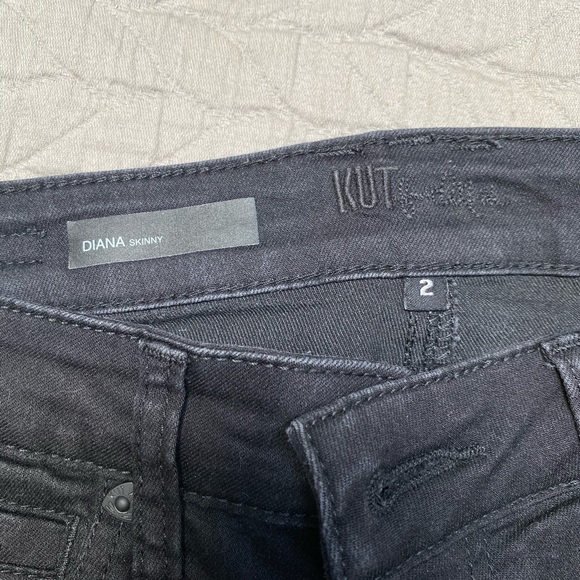 Kut From the Kloth Diana Black Skinny Jeans - Picture 3 of 3